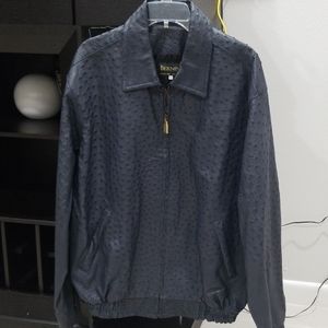 Bernini XL ostrich mens jacket